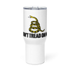 'Don't Tread on Me' Gadsden Snake Travel Mug