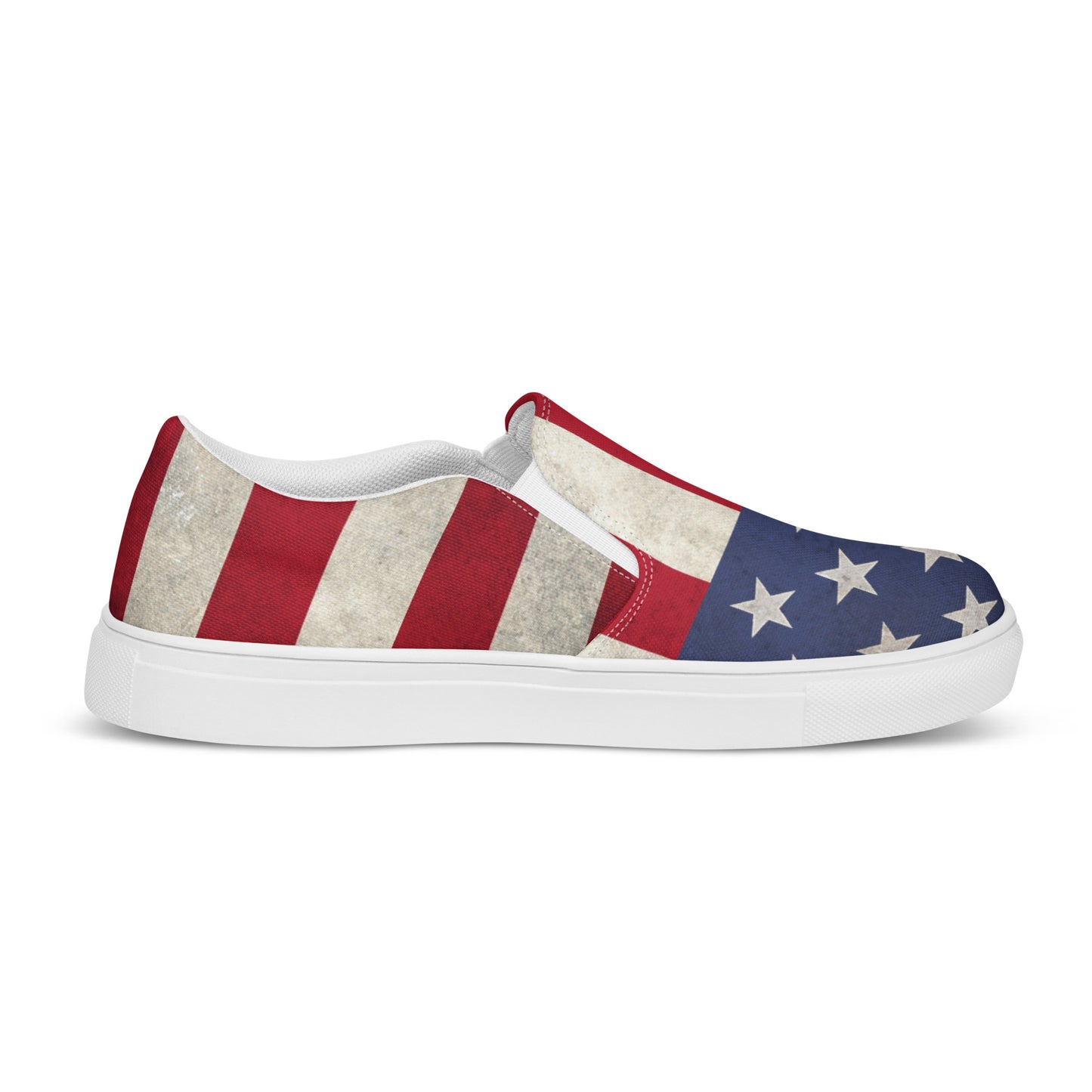Patriot Kicks: Women’s slip-on canvas shoes